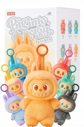 LABUBU BIG INTO ENERGY THE MONSTERS BRELOK MASKOTKA PLUSZOWA KOLEKCJONERSKA na Arena.pl