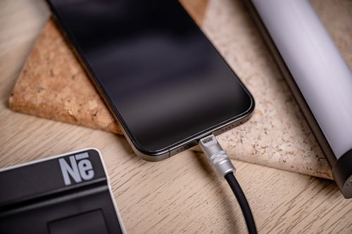 Kabel Newell USB-C - USB-C 100 W, 1,5 m, silikonowy, spiralny, czarny na Arena.pl