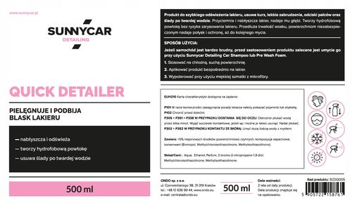 ZESTAW KOSMETYKÓW DO SAMOCHODU AUTA SUNNYCAR POMYSŁ NA PREZENT na Arena.pl