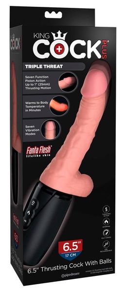 Kcp 6.5 Thrusting Cock With Ba zdjęcie 1