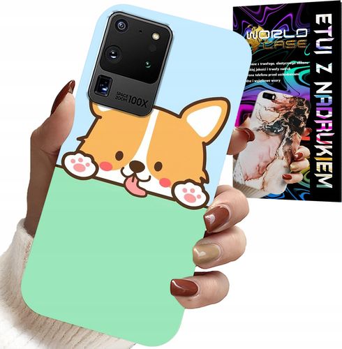 ETUI DO SAMSUNG GALAXY S20 Ultra - SŁODKI PIESEK WZORY Z BAJEK POKROWIEC na Arena.pl