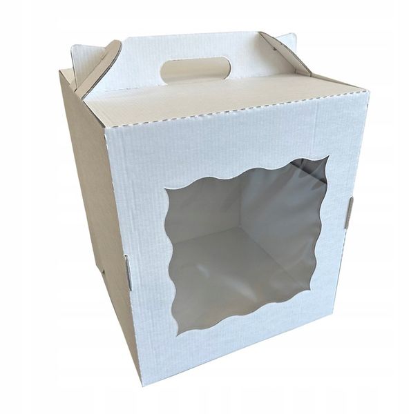 OPAKOWANIE KARTON PUDEŁKO NA TORT 28*28*30cm 5szt zdjęcie 1