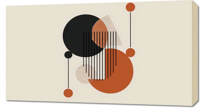 Obraz 90x50cm Dynamika i Kształt zdjęcie 1