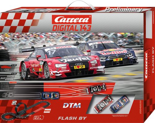 Tor wyścigowy Carrera  Digital 143 DTM Flash By na Arena.pl
