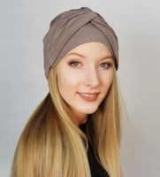 Przeplatany turban damski Sara 141 dla kobiet najlepsza ochrona i wygoda