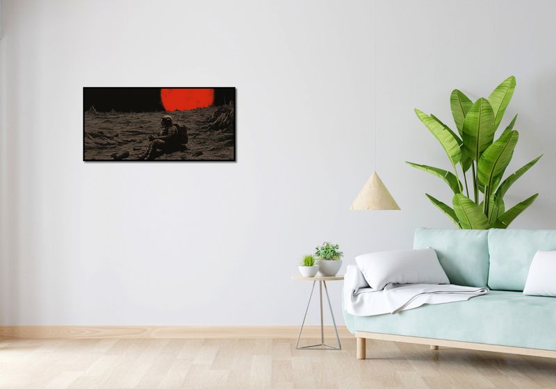 Plakat 91,3x44,5cm Samotność w Kosmosie zdjęcie 4