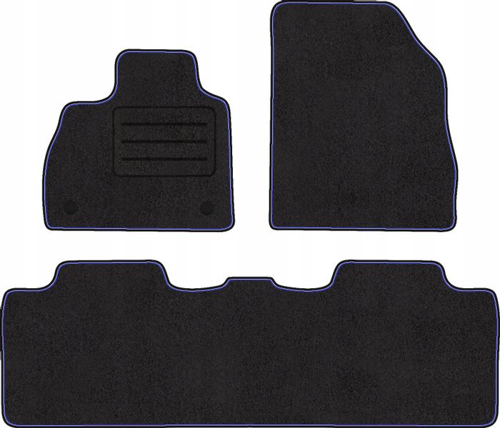 DYWANIKI DO RENAULT ESPACE V POLIAMID NIEB zdjęcie 2