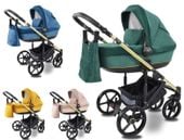 NOWOŚĆ Wózek Dziecięcy milo zestaw 3w1 Fotelik 0-13KG do Bazy Isofix