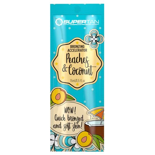 Supertan Peaches & Coconut 3x 15ml Bronzer Z Przyspieszaczem + Gratisy na Arena.pl