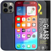 ETUI DO IPHONE 12 / 12PRO CASE SILIKONOWE POKROWIEC OBUDOWA KOLORY+2x SZKŁO
