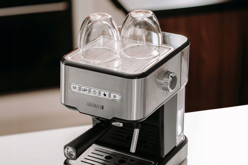 Kolbowy Ekspres Ciśnieniowy Teesa Aroma 450 850 W Srebrny/Szary zdjęcie 7