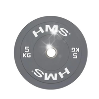 HMS Talerz Olimpijski Na Gryf Sztangę Gumowany Bumper Do Ćwiczeń 2 x 5 kg