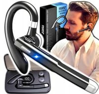 Bezprzewodowa słuchawka do rozmów BLUETOOTH mikrofon dla kierowców do ucha