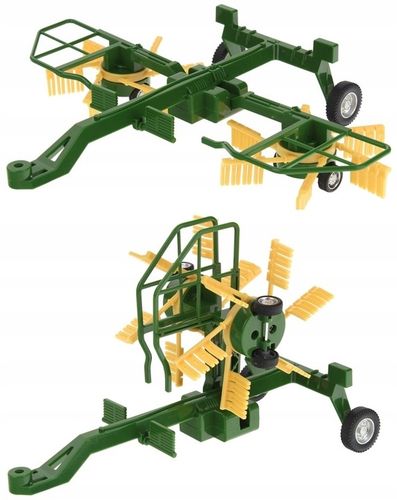 TRAKTOR ZDALNIE STEROWANY DLA DZIECI CIĄGNIK RC Z ZGRABIARKĄ + AKUMULATOR na Arena.pl