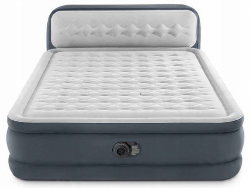 Materac dmuchany dwuosobowy 236x152x46/86 Intex 64448 z pompką wbudowaną na Arena.pl