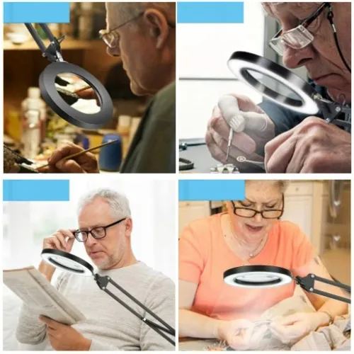 LAMPA LED LUPA kosmetyczna do rzęs makijażu biała na Arena.pl