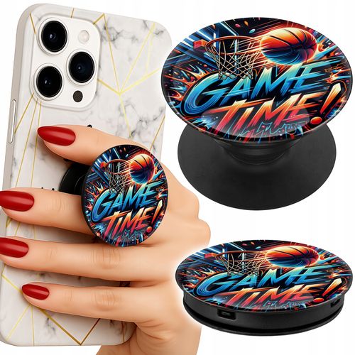 Uchwyt do telefonu Popsocket na palce/stojak KOSZYKÓWKA NBA BOISKO KOSZ FAN na Arena.pl