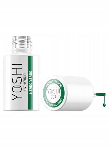 YOSHI Lakier hybrydowy Nerdo Verdo 6ml – 707 na Arena.pl