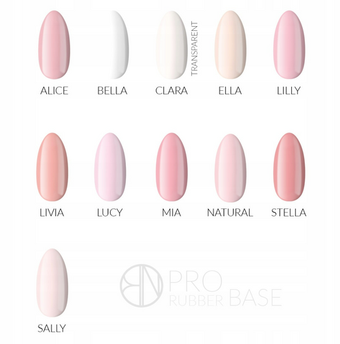 BOSKA NAILS Baza kauczukowa RUBBER BASE PRO - CLARA - 6ml na Arena.pl