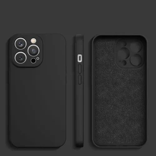 etui silicone case do samsung galaxy a15 - czarne na Arena.pl