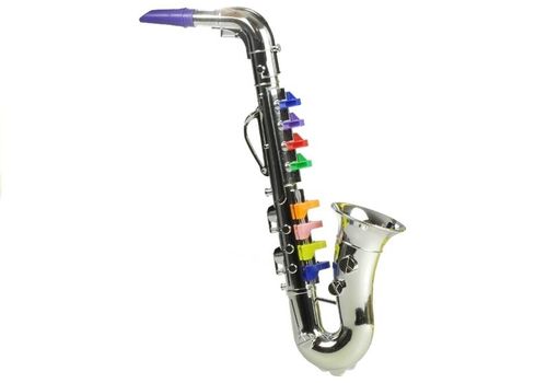Instrument Muzyczny Saksofon Srebrny na Arena.pl