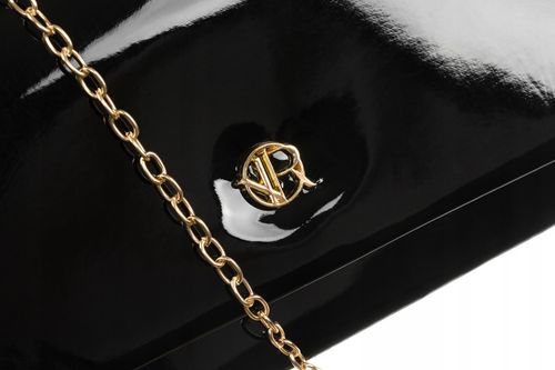 Damska torebka wizytowa kopertówka Rovicky elegancka z łańcuszkiem na ramię na Arena.pl