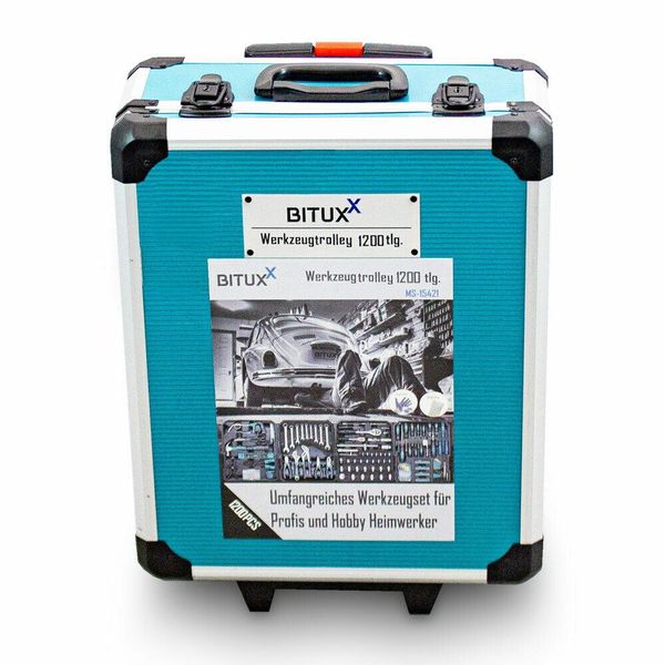 ZESTAW NARZĘDZI 1300EL. BITY KLUCZE NASADKI WALIZKA zdjęcie 15