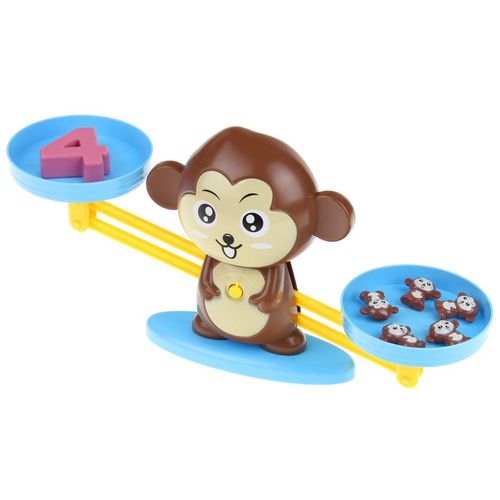 Waga Szalkowa Małpka Gra Edukacyjna Nauka Liczenia na Arena.pl