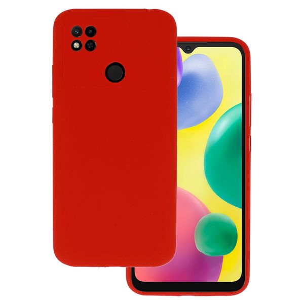 Etui Vennus Silicone Lite do Xiaomi Redmi 10A czerwony zdjęcie 1