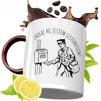 Kubek Bordowy Dla Listonosza Na Urodziny Prezent Z Nadrukiem Ze Zdjęciem