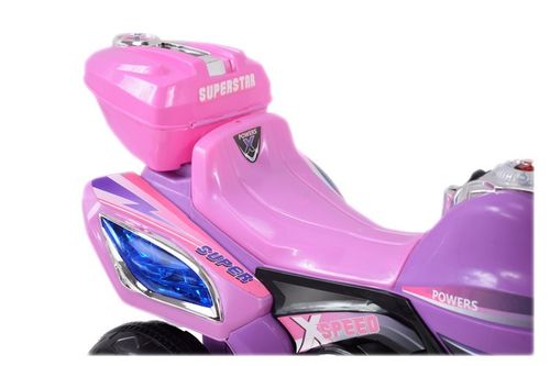 MOTOR ŚCIGACZ SUPERSTAR NEW DESIGN, DŹWIĘKI, ŚWIATŁA/WXE358D na Arena.pl