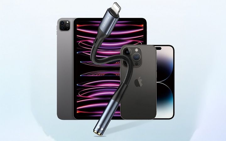 BOSTE KABEL ADAPTER PRZEJŚCIÓWKA AUDIO DO IPHONE LIGHTNING DO MINIJACK AUX zdjęcie 11