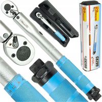 KLUCZ DYNAMOMETRYCZNY 1/4" Z BLOKADĄ 5-25NM CERTYFIKAT KALIBRACJI ETUI CR-V