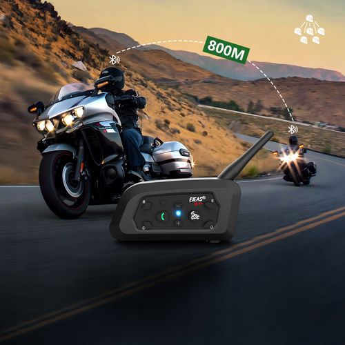 EJEAS V6 PRO + INTERKOM MOTOCYKLOWY 1 kask BLUETOOTH USB-C na Arena.pl