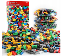 Zestaw Klocki konstrukcyjne 1000 elementów do budowania Kreatywne Bricks