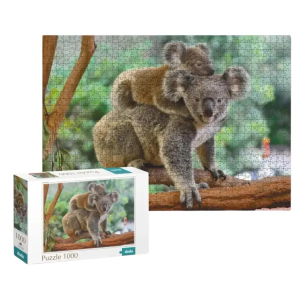 Puzzle 1000 elementów. Koala i jej mama zdjęcie 3