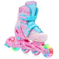 Rolki Raven Caramell LED 30-33