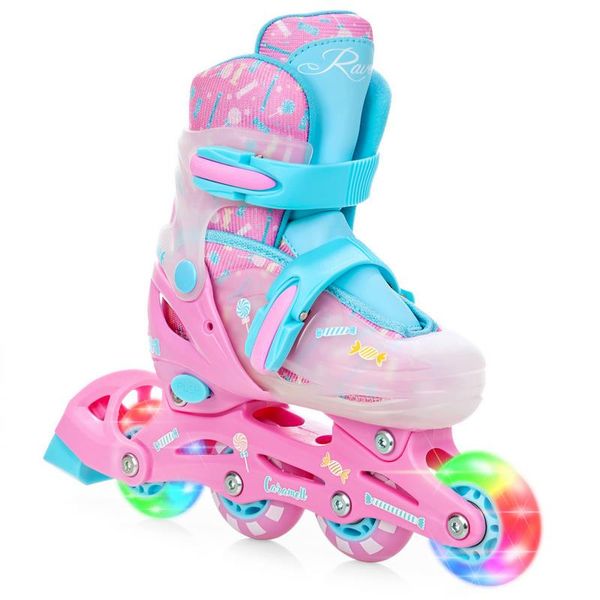 Rolki Raven Caramell LED 30-33 zdjęcie 1