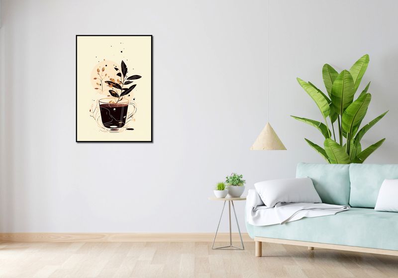 Plakat 64x90cm Jesienna Donica zdjęcie 4