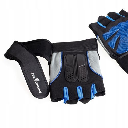 RĘKAWICZKI TRENINGOWE SIŁOWNIĘ RĘKAWICE ĆWICZEŃ SIŁOWYCH MĘSKIE DAMSKIE M na Arena.pl