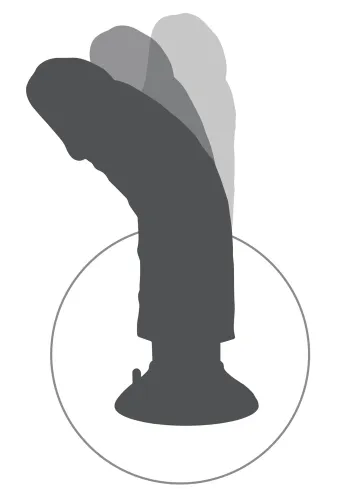 pipedream king cock wibrator z przyssawką 18 cm jasny skory pvc na Arena.pl