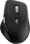 INFINMIND Bezprzewodowa Mysz Ergonomiczna Bluetooth USB Cicha
