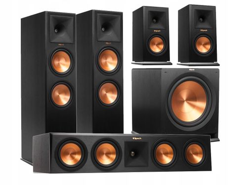 Klipsch RP-280F/R-160M/RP-450C/R-115SW Zestaw archiwum