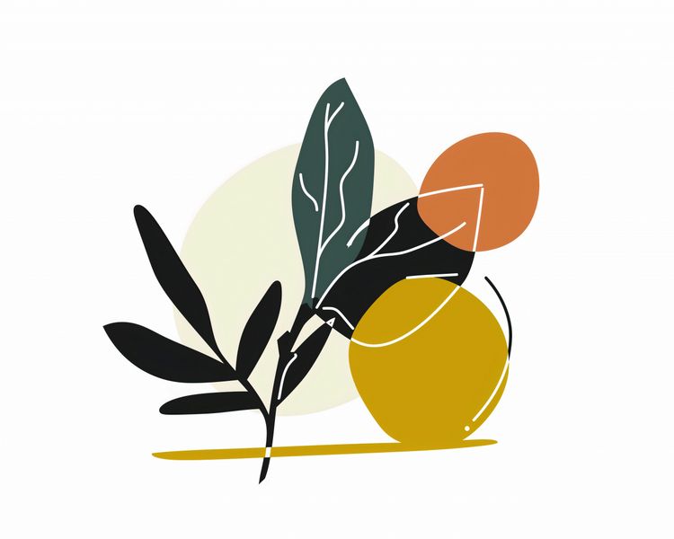 Plakat 50x40cm Elegancka Flora zdjęcie 1