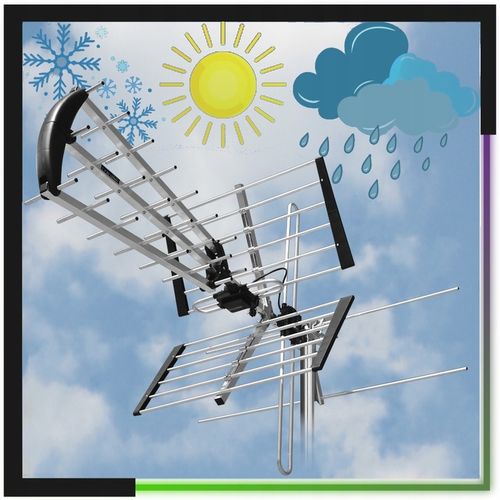 Antena do TV naziemnej DVB-T2 COMBO MUX8 4K LTE aktywna ze na Arena.pl