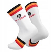 SKARPETKI SKARPETY ROWEROWE KOLARSKIE TERMOAKTYWNE KOMFORT WYGODA X-TIGER