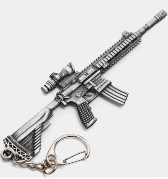 Breloczek PLAYERUNKNOWN'S BATTLEGROUNDS CS Karabin M416 Luneta Delta Force zdjęcie 7