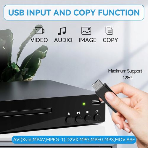 Odtwarzacz DVD i CD, HDMI 1080P dla wszystkich regionów obsługa PAL/NTSC na Arena.pl