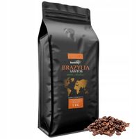 Tommy Cafe Kawa Ziarnista Arabica Brazylia Santos 1kg