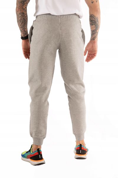Spodnie dresowe męskie szare Amon Rozmiar - L zdjęcie 2